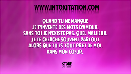 proverbe amour n'existe pas