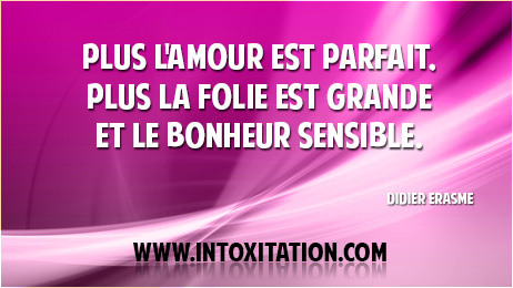 Citation Plus L Amour Est Parfait Plus La Folie